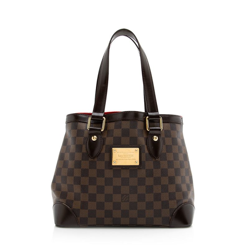 Louis Vuitton Damier Ebene Hampstead PM Tote (21148) - Logoexplore