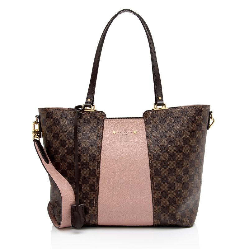 Louis Vuitton Damier Ebene Jersey Tote (L9vKKt) - Logoexplore