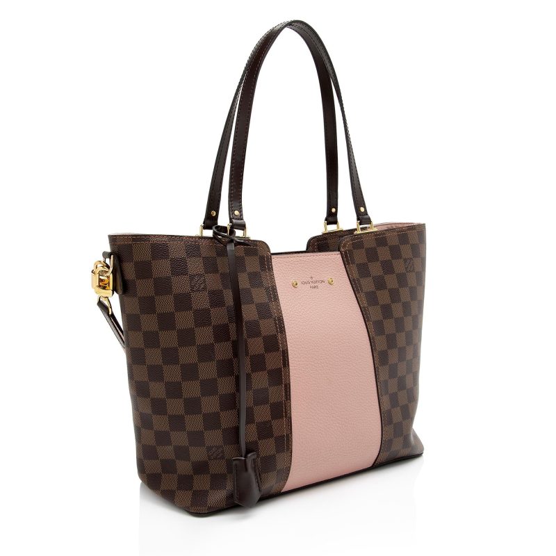 Louis Vuitton Damier Ebene Jersey Tote (L9vKKt) - Logoexplore - Image 2
