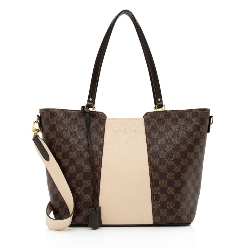 Louis Vuitton Damier Ebene Jersey Tote (njZMjN) - Logoexplore