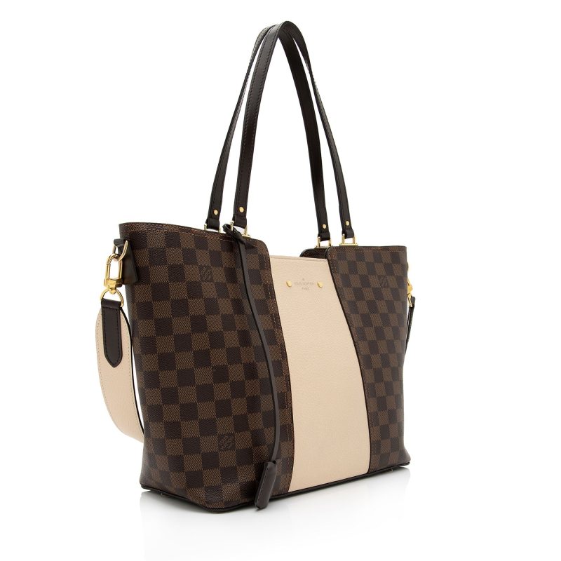 Louis Vuitton Damier Ebene Jersey Tote (njZMjN) - Logoexplore - Image 2