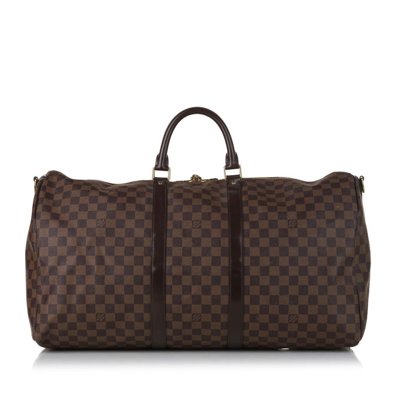 Louis Vuitton Damier Ebene Keepall Bandouliere 55 (35465) - Logoexplore - Image 3