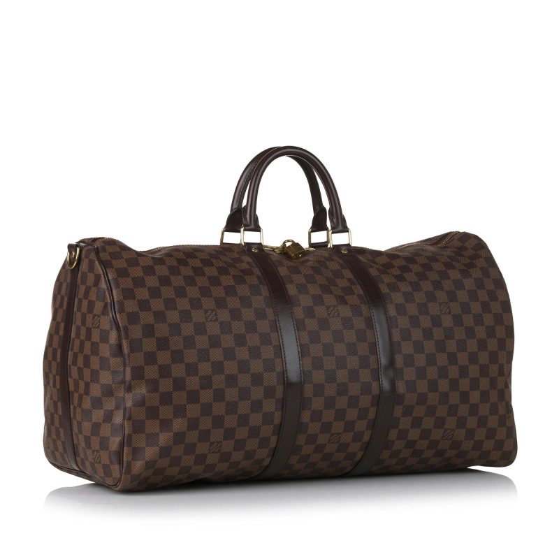 Louis Vuitton Damier Ebene Keepall Bandouliere 55 (35465) - Logoexplore - Image 2