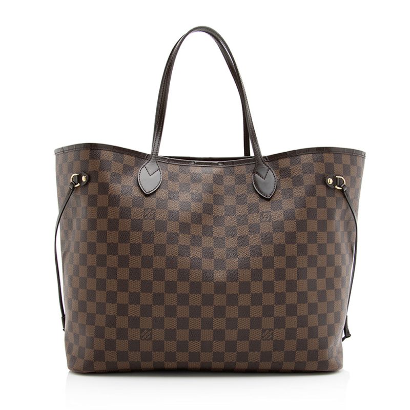 Louis Vuitton Damier Ebene Neverfull GM Tote (20196) - Logoexplore