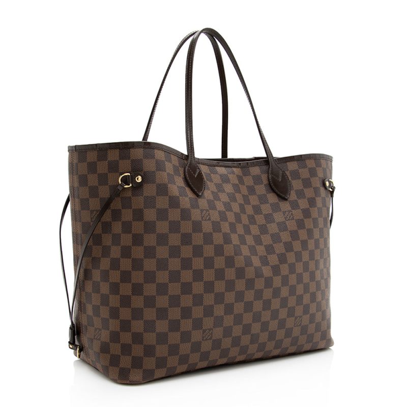 Louis Vuitton Damier Ebene Neverfull GM Tote (20196) - Logoexplore - Image 2