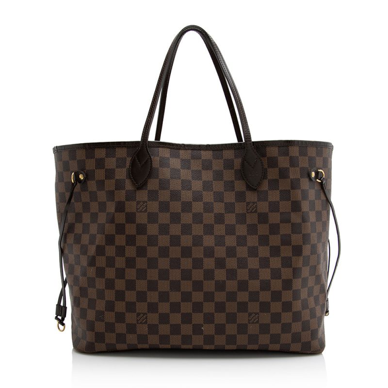 Louis Vuitton Damier Ebene Neverfull GM Tote (22140) - Logoexplore