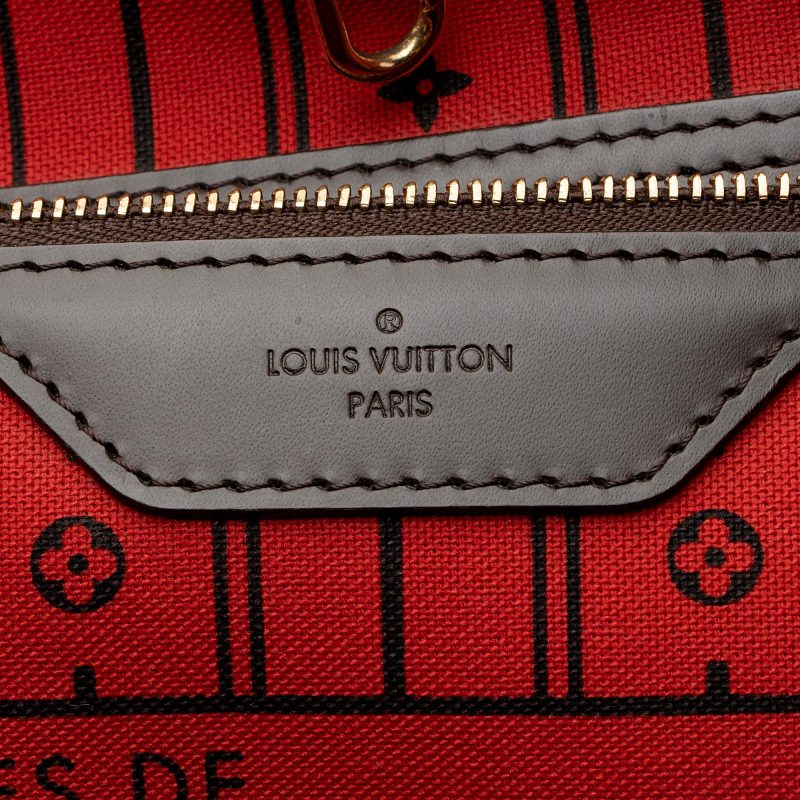 Louis Vuitton Damier Ebene Neverfull GM Tote (sXxZ8C) - Logoexplore - Image 8