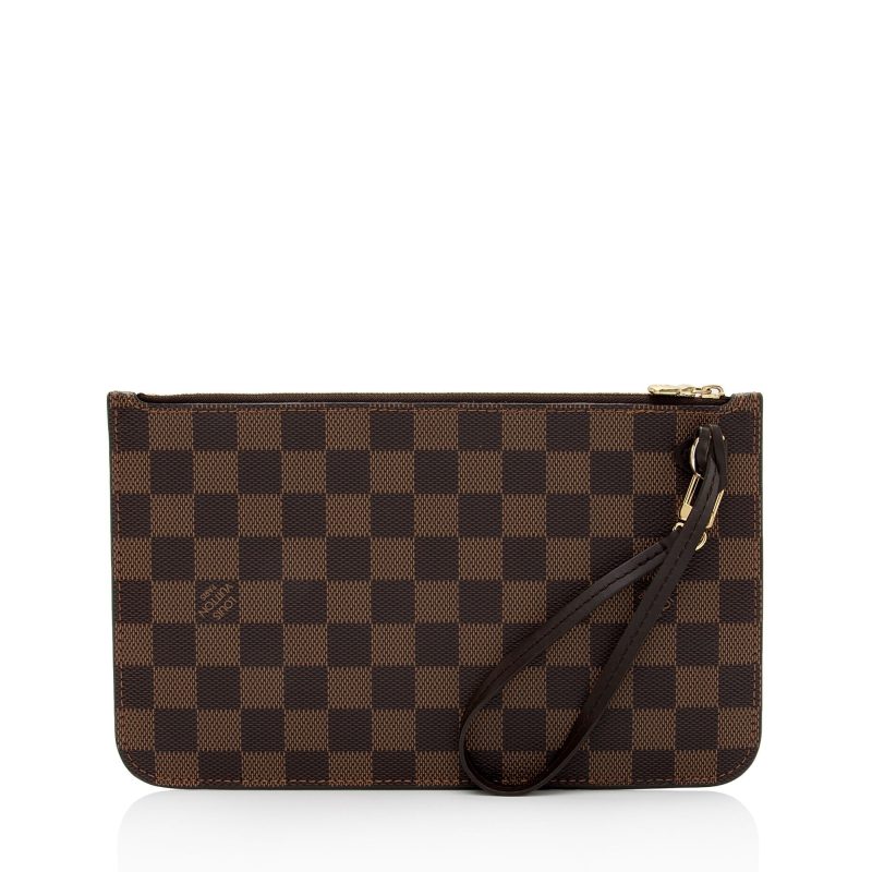 Louis Vuitton Damier Ebene Neverfull MM Pochette (kT5K5W) - Logoexplore - Image 3