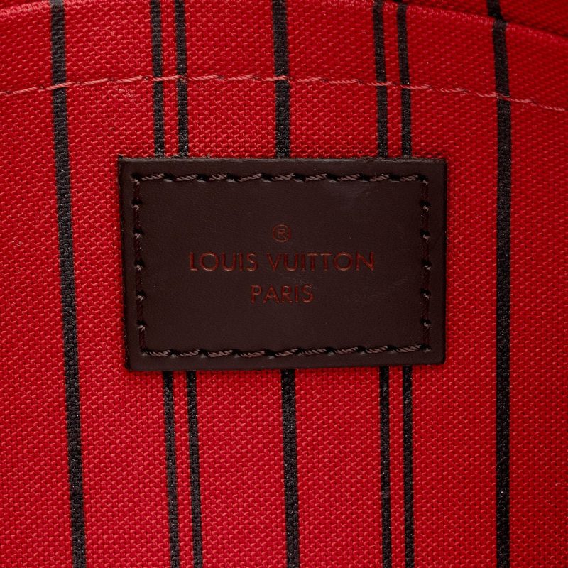 Louis Vuitton Damier Ebene Neverfull MM Pochette (kT5K5W) - Logoexplore - Image 6