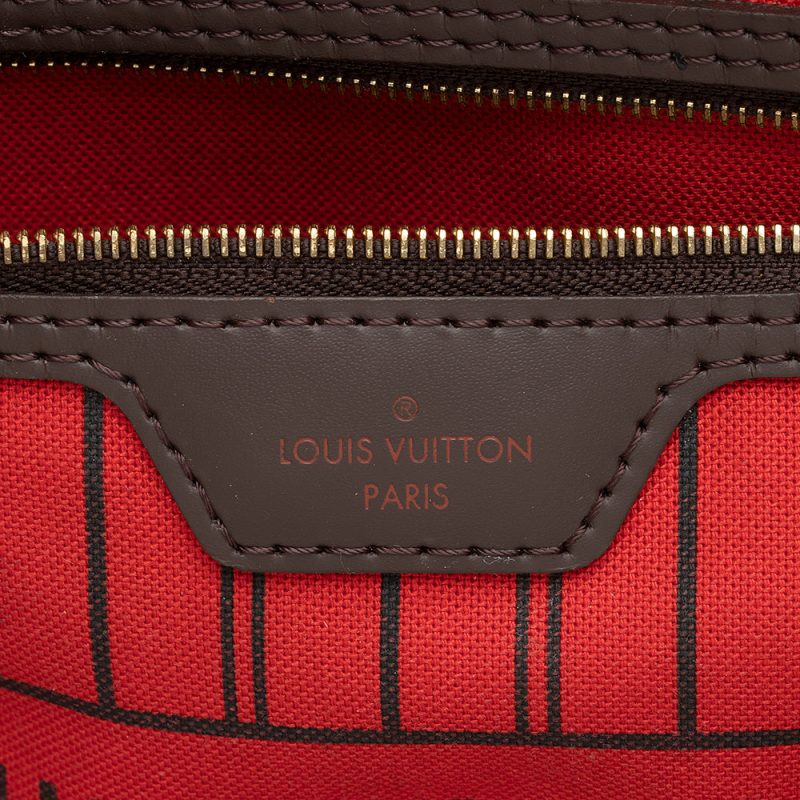 Louis Vuitton Damier Ebene Neverfull MM Tote (20388) - Logoexplore - Image 8
