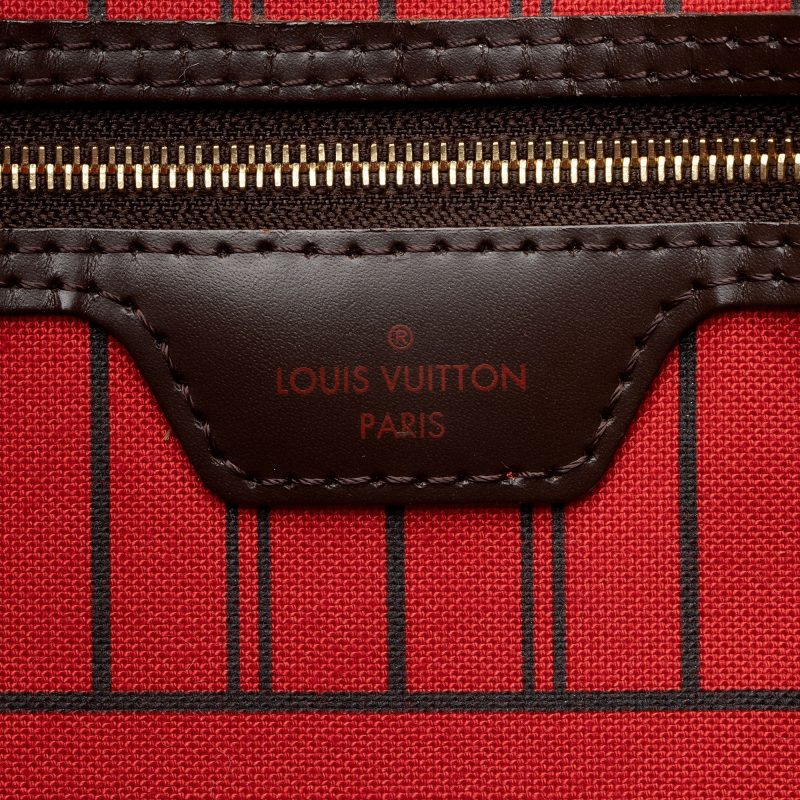 Louis Vuitton Damier Ebene Neverfull MM Tote (jXsB0m) - Logoexplore - Image 8
