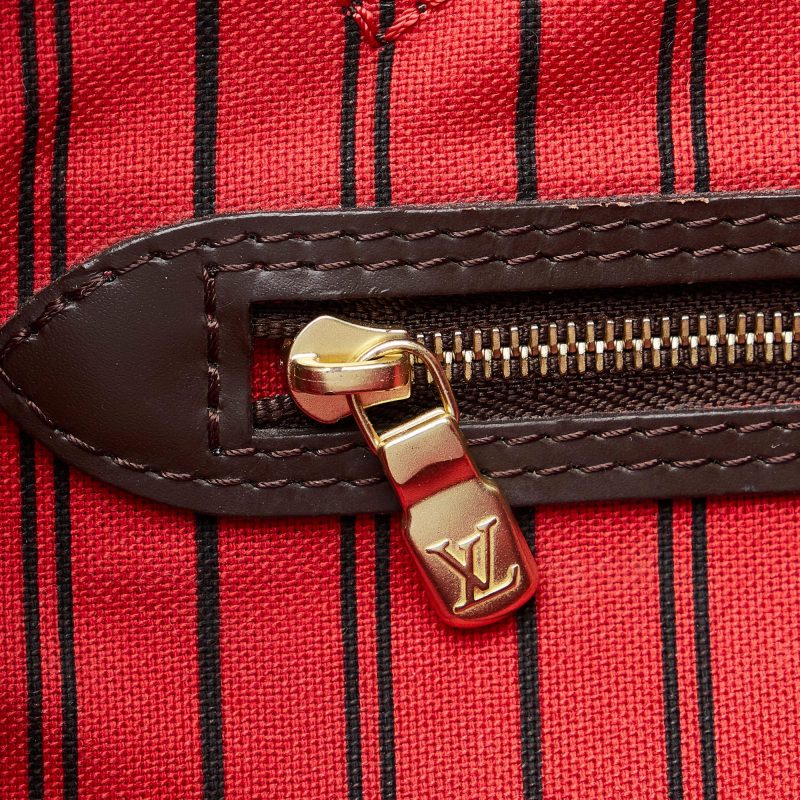 Louis Vuitton Damier Ebene Neverfull MM (AZZ2mI) - Logoexplore - Image 9