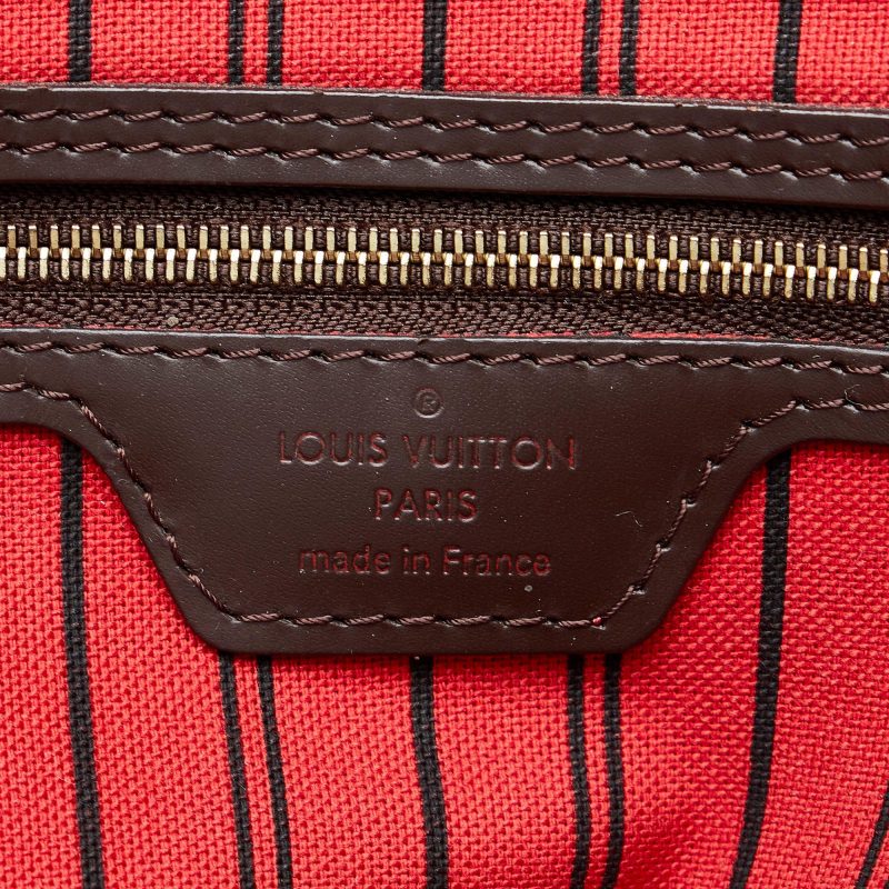 Louis Vuitton Damier Ebene Neverfull MM (AZZ2mI) - Logoexplore - Image 7