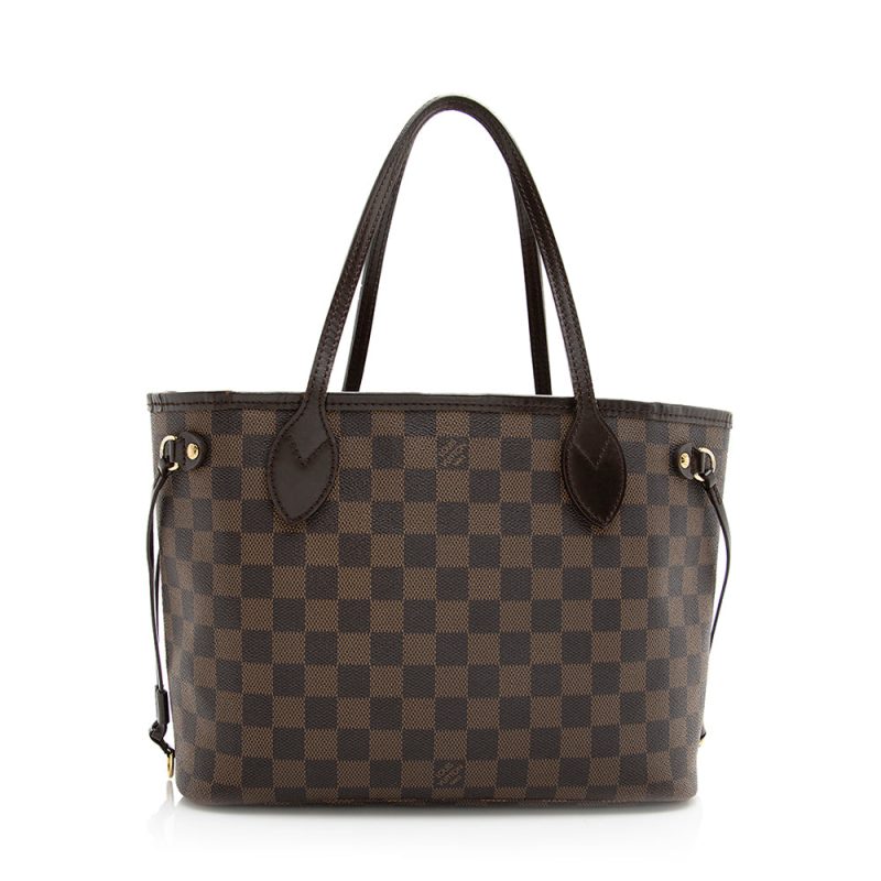 Louis Vuitton Damier Ebene Neverfull PM Tote (20385) - Logoexplore - Image 3