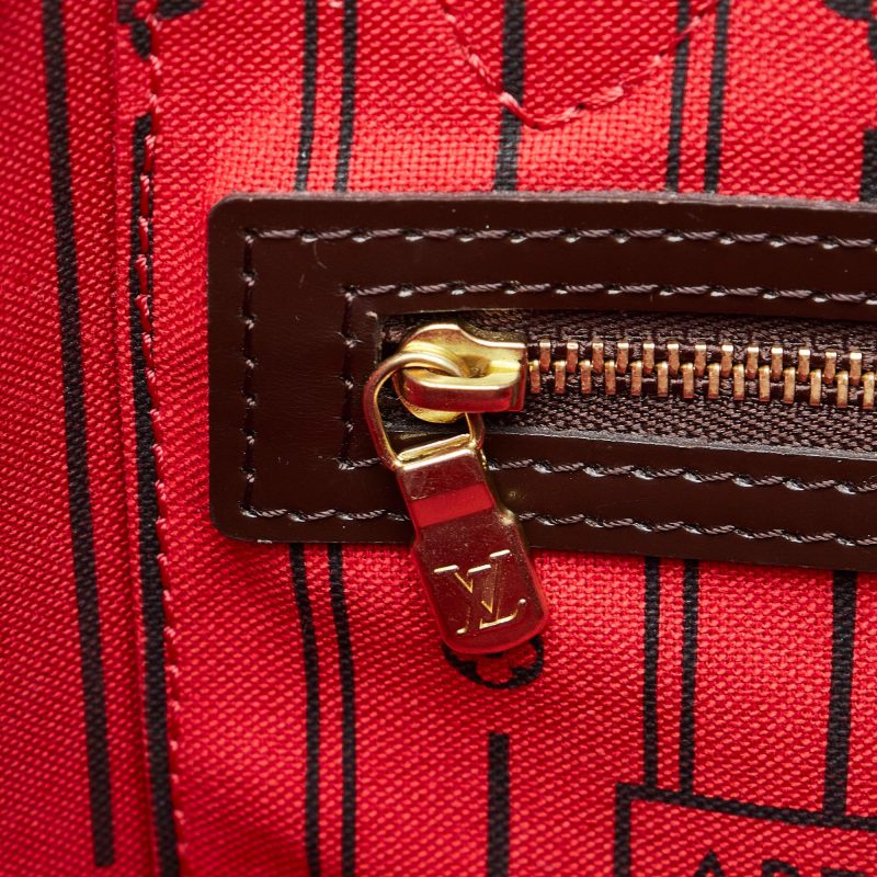 Louis Vuitton Damier Ebene Neverfull PM (54oAlJ) - Logoexplore - Image 9