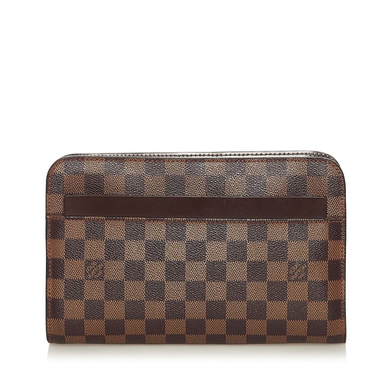 Louis Vuitton Damier Ebene Pochette Saint Louis (35699) - Logoexplore