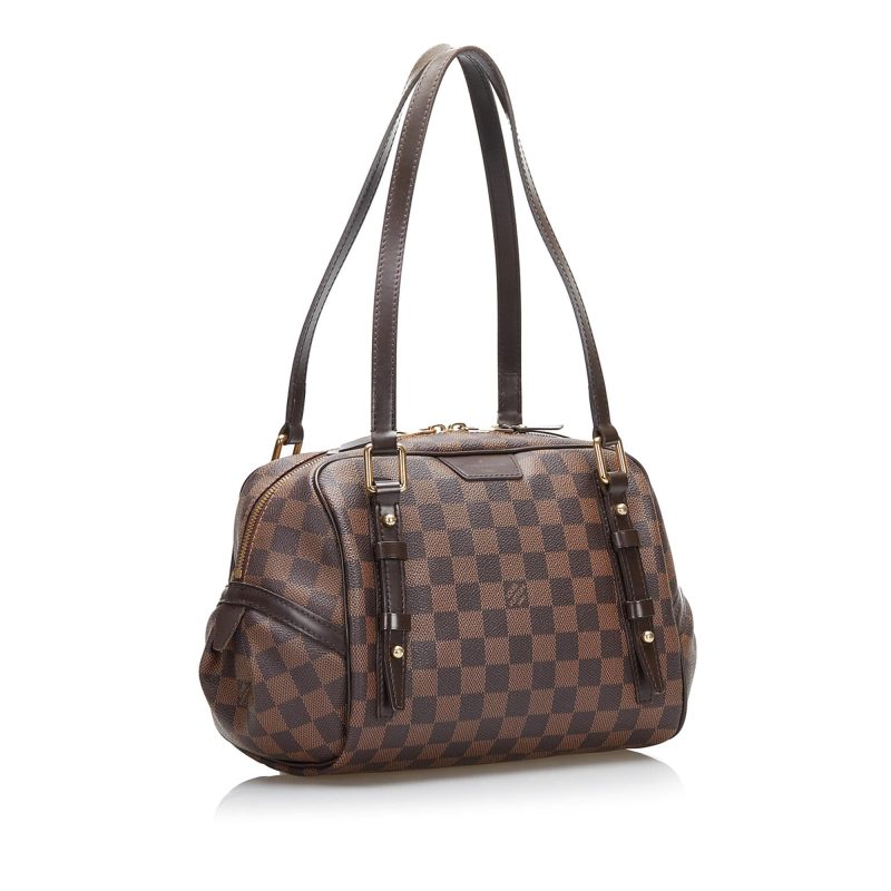 Louis Vuitton Damier Ebene Rivington PM (NaH0rE) - Logoexplore - Image 2