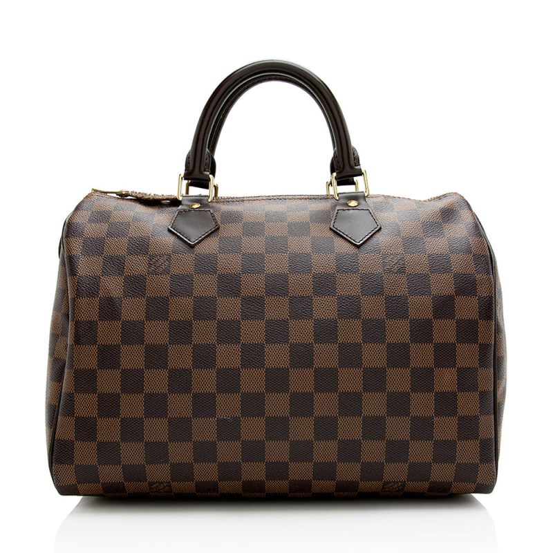 Louis Vuitton Damier Ebene Speedy 30 Satchel (20976) - Logoexplore - Image 3