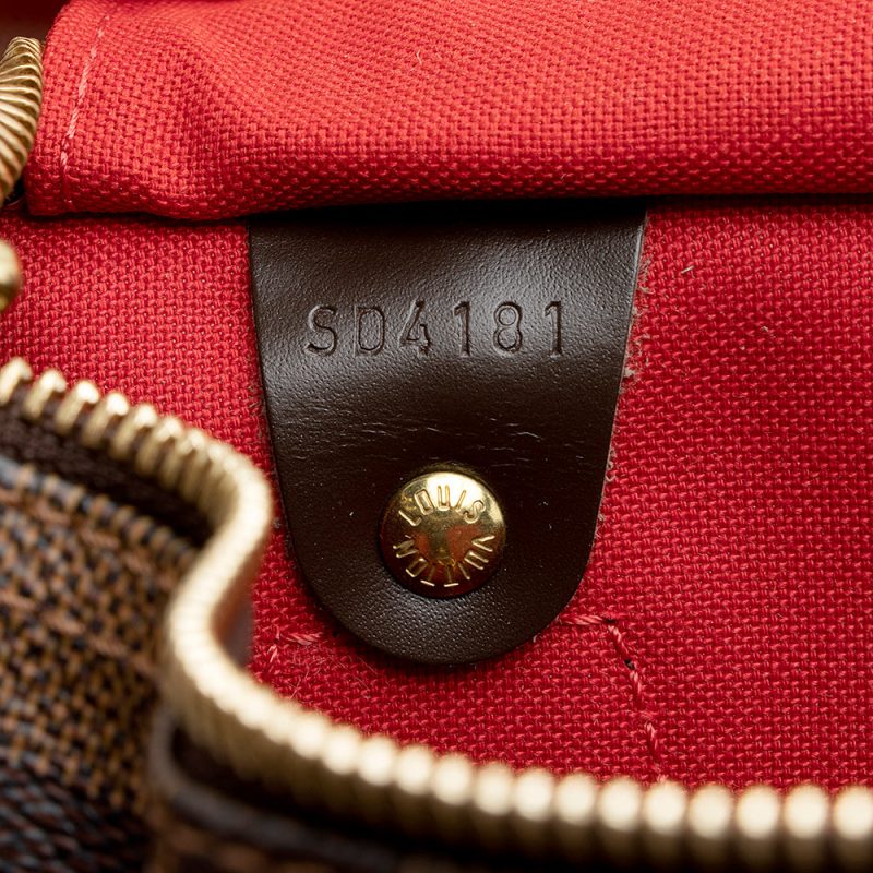 Louis Vuitton Damier Ebene Speedy 30 Satchel (20976) - Logoexplore - Image 6