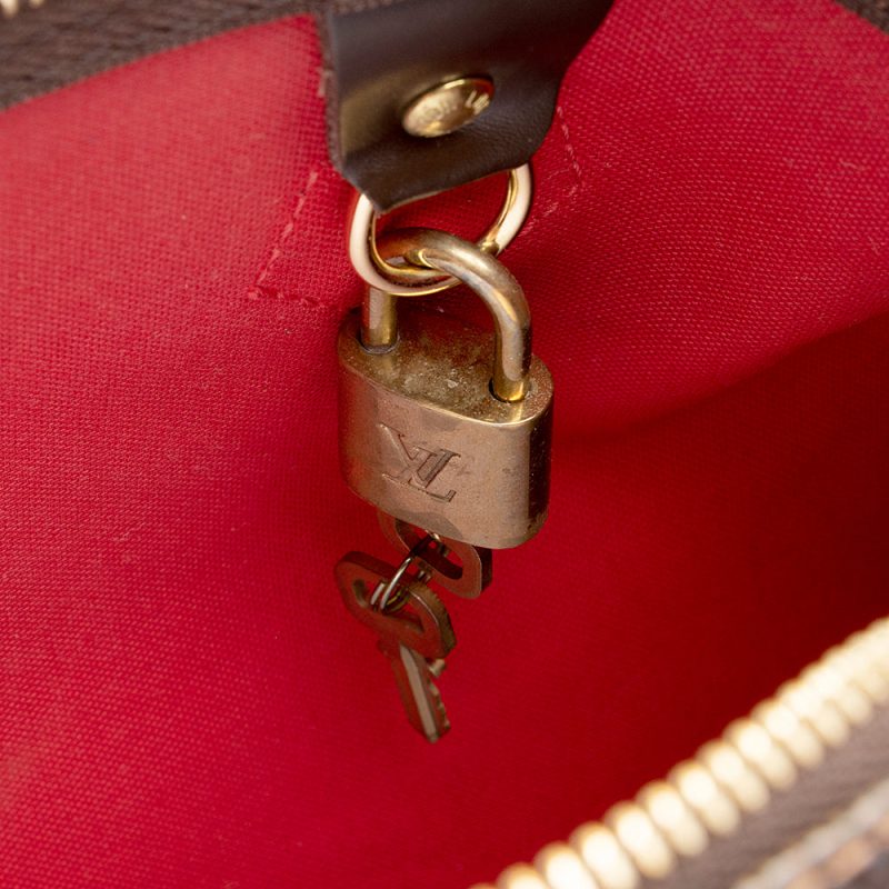 Louis Vuitton Damier Ebene Speedy 30 Satchel (20976) - Logoexplore - Image 10