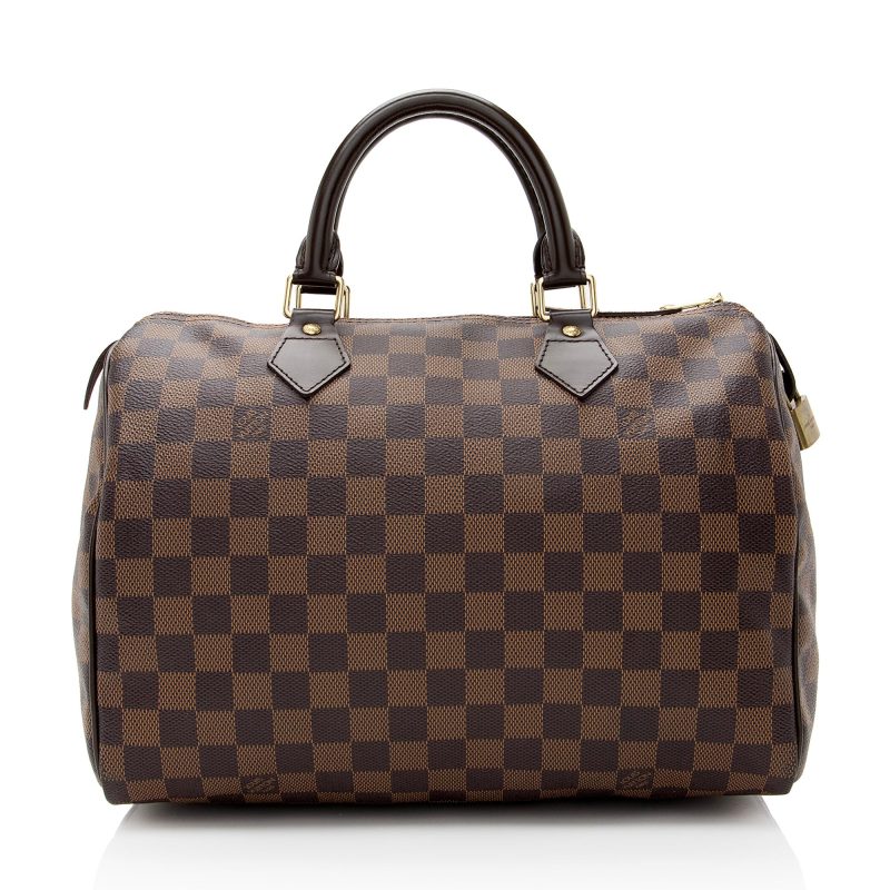 Louis Vuitton Damier Ebene Speedy 30 Satchel (22944) - Logoexplore