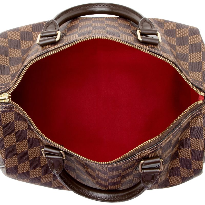 Louis Vuitton Damier Ebene Speedy 30 Satchel (22944) - Logoexplore - Image 7