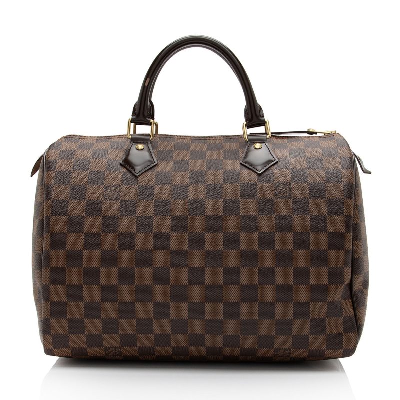 Louis Vuitton Damier Ebene Speedy 30 Satchel (oAFle2) - Logoexplore