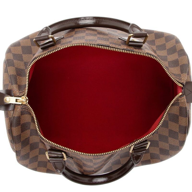 Louis Vuitton Damier Ebene Speedy 30 Satchel (oAFle2) - Logoexplore - Image 7