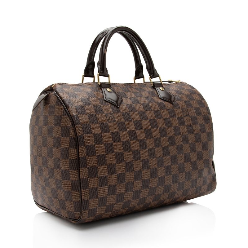 Louis Vuitton Damier Ebene Speedy 30 Satchel (oAFle2) - Logoexplore - Image 2