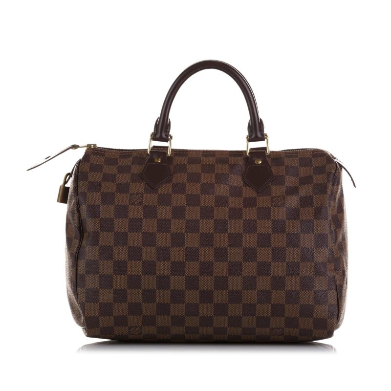 Louis Vuitton Damier Ebene Speedy 30 (uaP7fW) - Logoexplore - Image 3