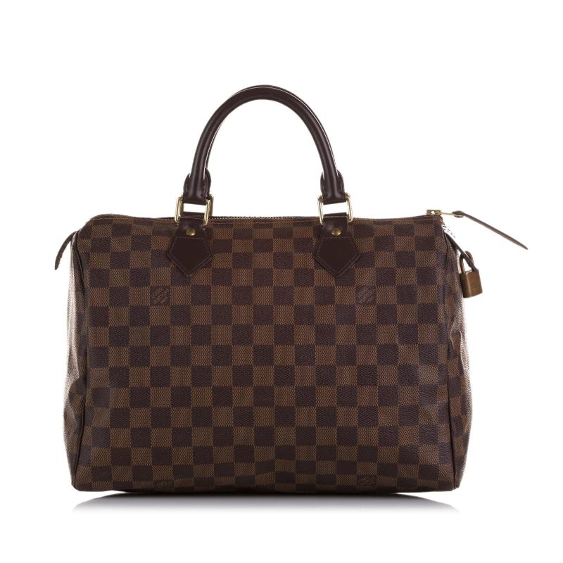 Louis Vuitton Damier Ebene Speedy 30 (uaP7fW) - Logoexplore