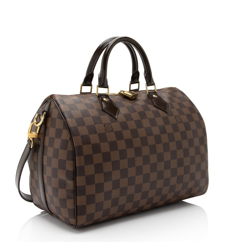 Louis Vuitton Damier Ebene Speedy Bandouliere 30 Satchel (XEgoqX) - Logoexplore - Image 2