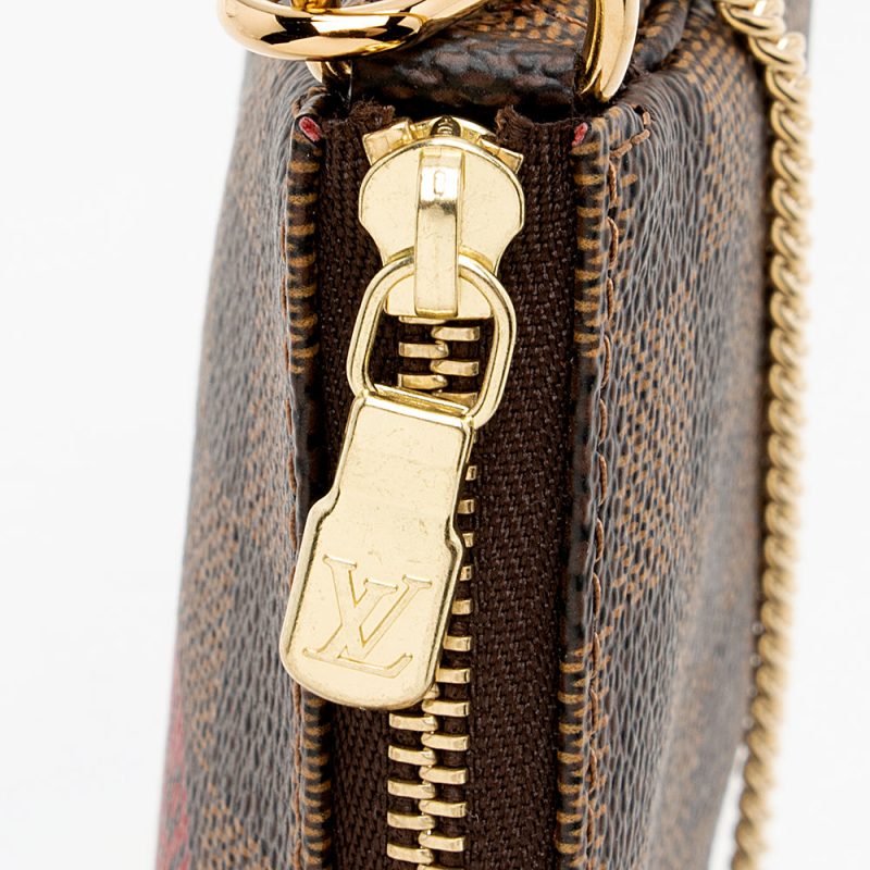Louis Vuitton Damier Ebene Trunks & Bags Mini Pochette Accessoires (18437) - Logoexplore - Image 9