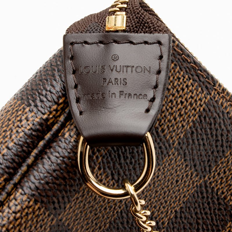 Louis Vuitton Damier Ebene Trunks & Bags Mini Pochette Accessoires (18437) - Logoexplore - Image 8