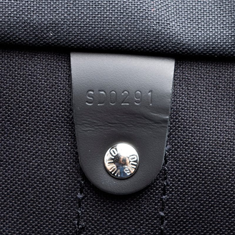 Louis Vuitton Damier Graphite Keepall Bandouliere 55 Duffel Bag (18775) - Logoexplore - Image 6