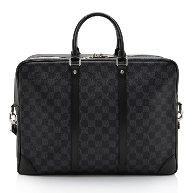 Louis Vuitton Damier Graphite Porte Documents Voyage Briefcase (3oWpzz) - Logoexplore - Image 3