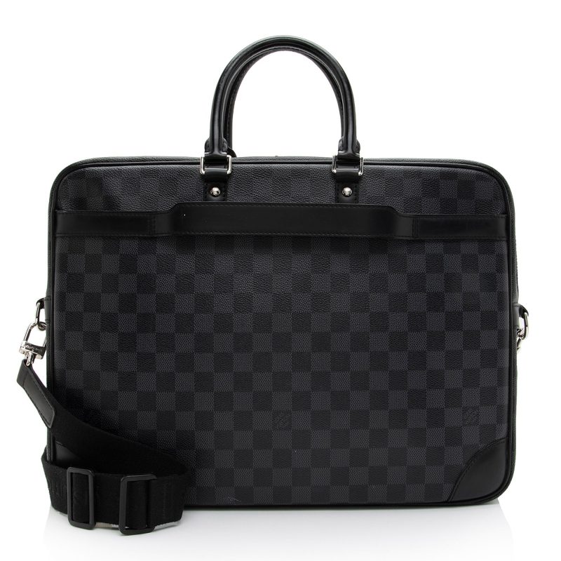 Louis Vuitton Damier Graphite Porte Documents Voyage Briefcase (3oWpzz) - Logoexplore
