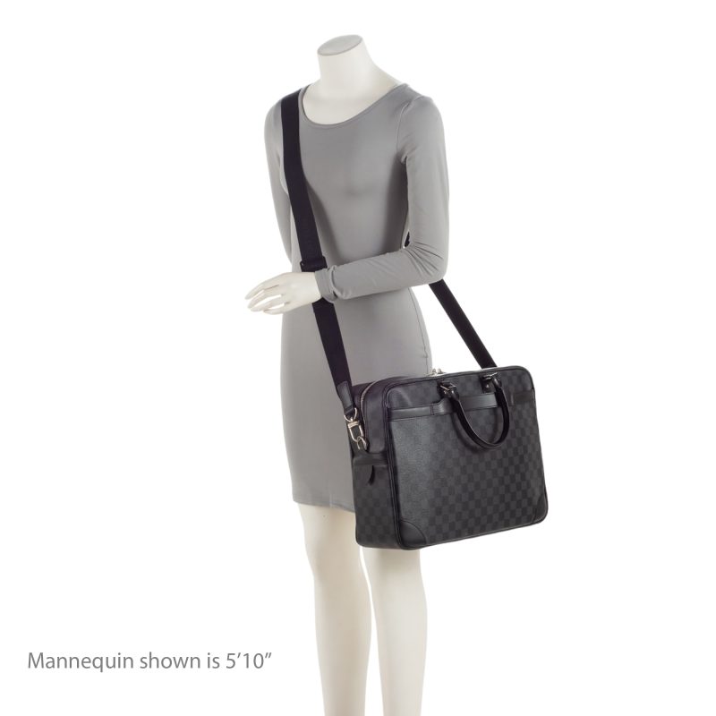 Louis Vuitton Damier Graphite Porte Documents Voyage Briefcase (3oWpzz) - Logoexplore - Image 5