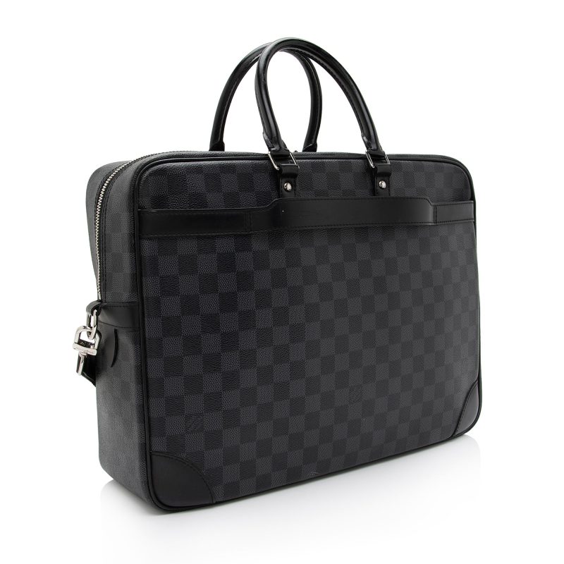 Louis Vuitton Damier Graphite Porte Documents Voyage Briefcase (3oWpzz) - Logoexplore - Image 2