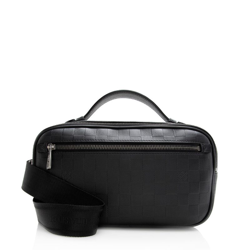 Louis Vuitton Damier Infini Leather Ambler Belt Bag (21168) - Logoexplore