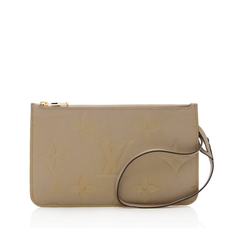 Louis Vuitton Empreinte Giant Monogram Neverfull MM Pochette (21782) - Logoexplore