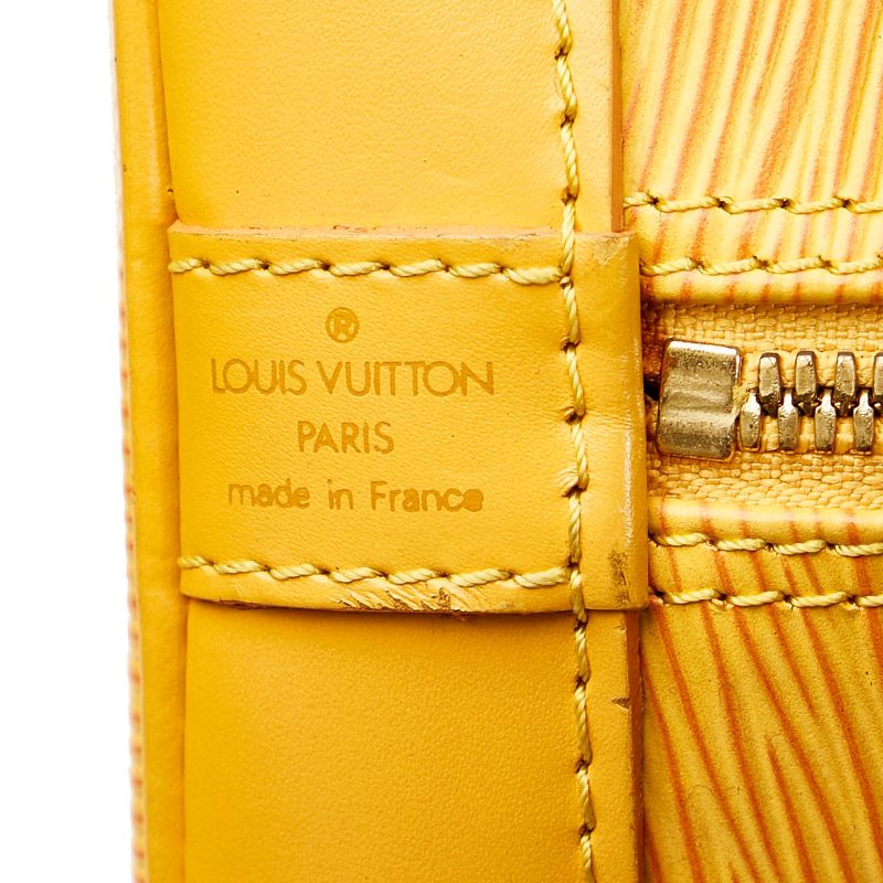 Louis Vuitton Epi Alma PM (HStAxT) - Logoexplore - Image 7