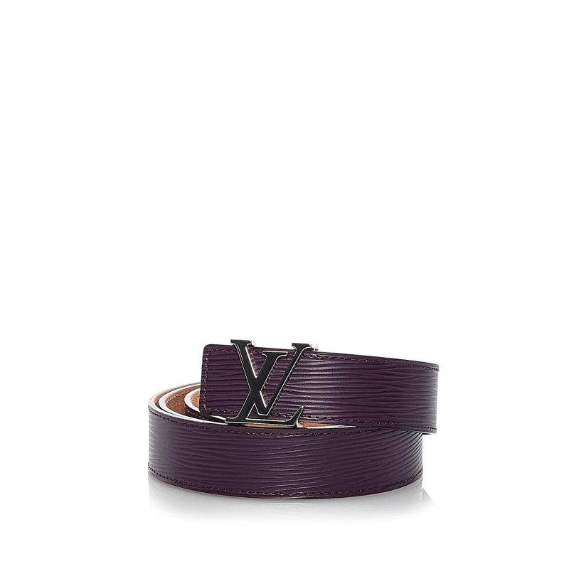 Louis Vuitton Epi Leather Initiales Belt - 35 / 90 (34108) - Logoexplore