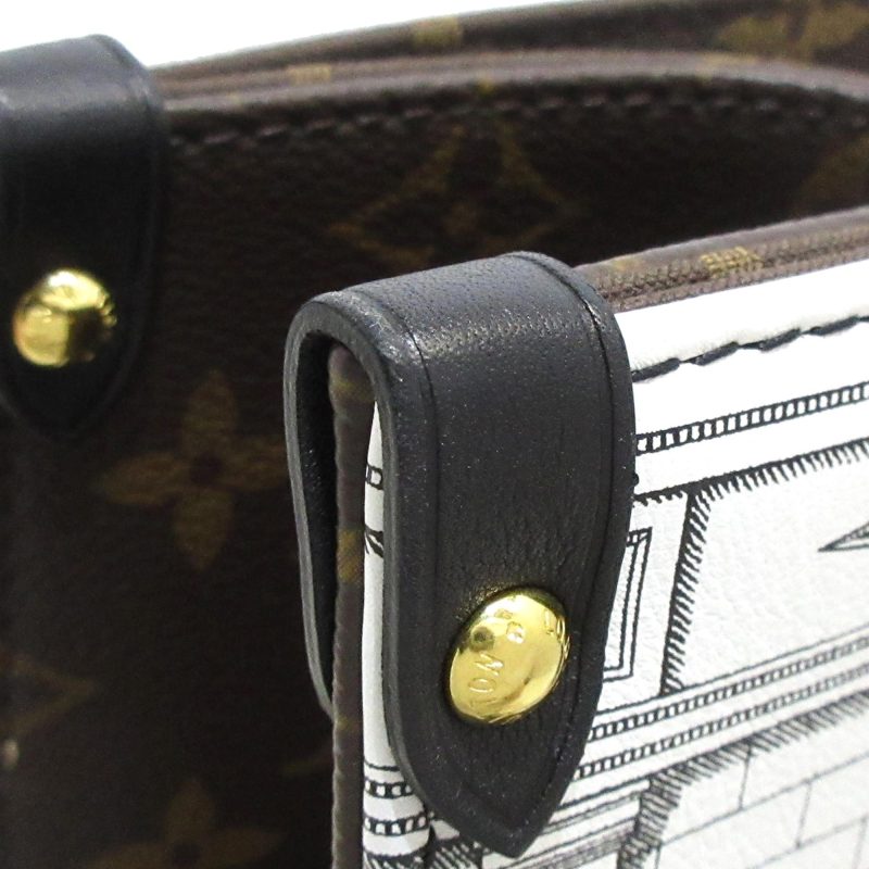 Louis Vuitton Fornasetti Architettura Onthego MM (ZWgq9H) - Logoexplore - Image 9
