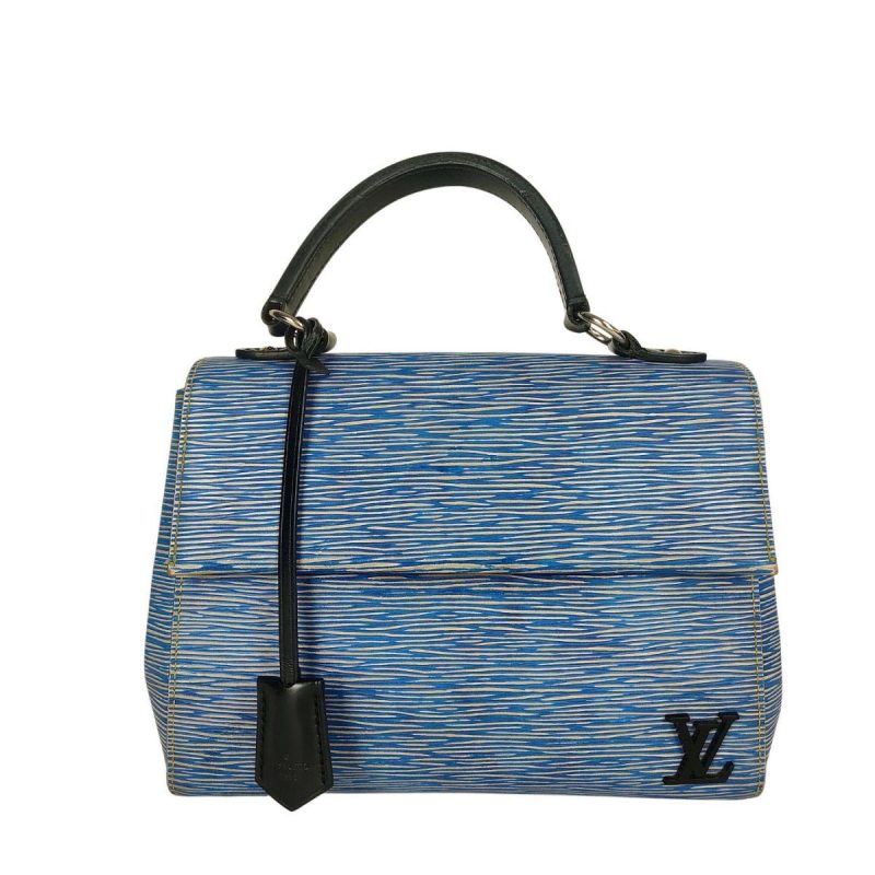 LOUIS VUITTON Cluny bag in light blue epi leather - Logoexplore - Image 2