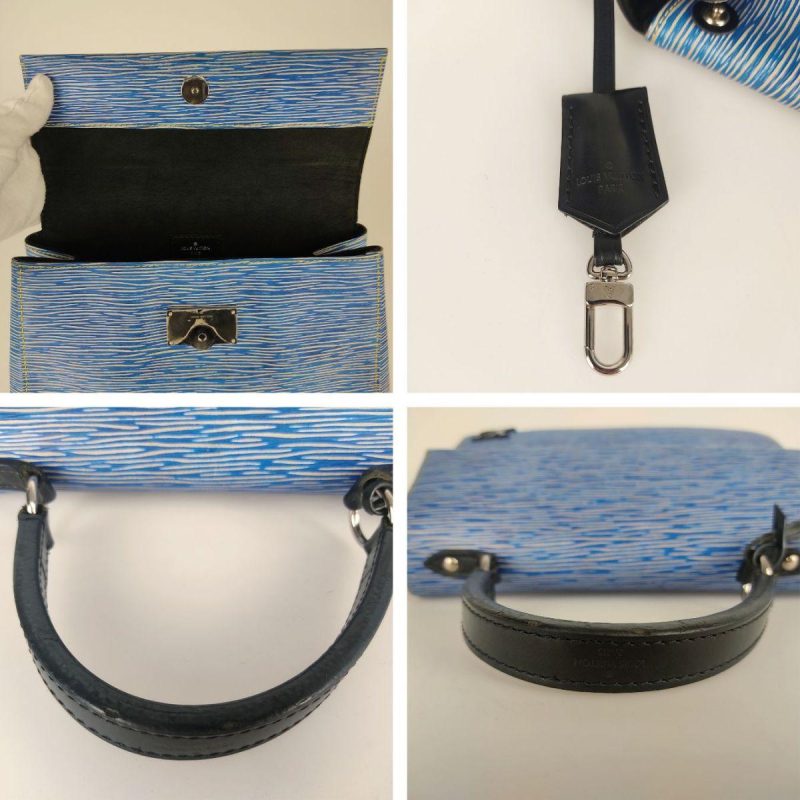 LOUIS VUITTON Cluny bag in light blue epi leather - Logoexplore - Image 5