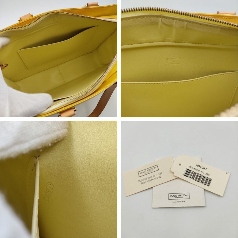 LOUIS VUITTON Colombus shopper shoulder bag in patent leather - Logoexplore - Image 7