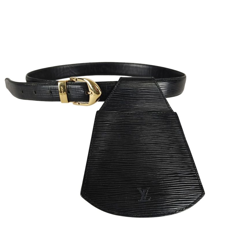 LOUIS VUITTON fanny pack Sherwood Epi black belt - Logoexplore - Image 2