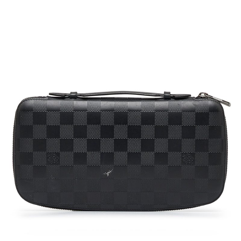 LOUIS VUITTON Damier Infini Atoll Organizer XL Long Wallets - Logoexplore