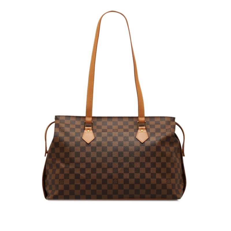LOUIS VUITTON Damier Ebene Columbine Shoulder Bag - Logoexplore